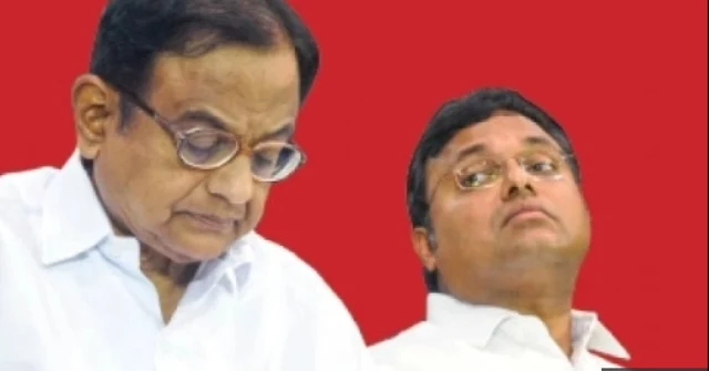 ப.சிதம்பரம் - கார்த்தி சிதம்பரம்