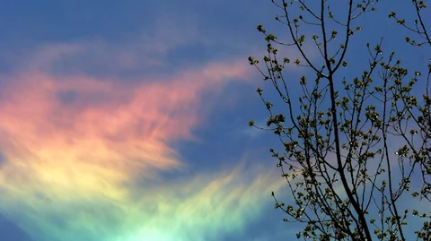 Fire Rainbow / Ravenna, Michigan