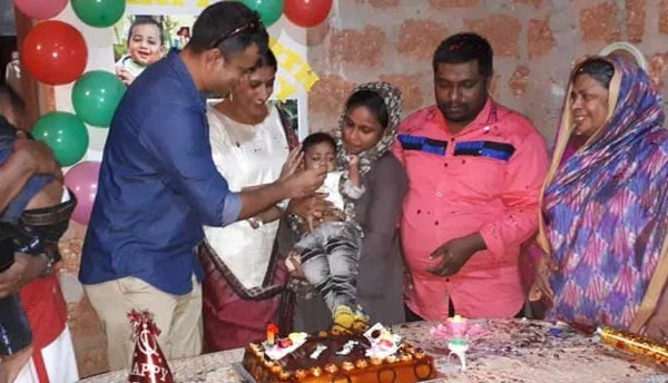 1 year celebration of the kid