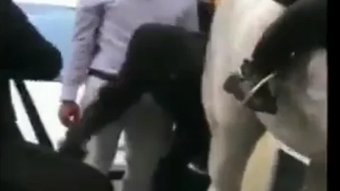 mutilating the Indian flag