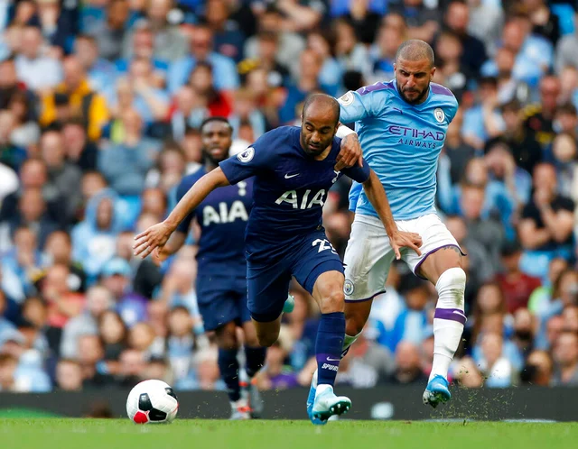 Kyle Walker & Lucas Moura