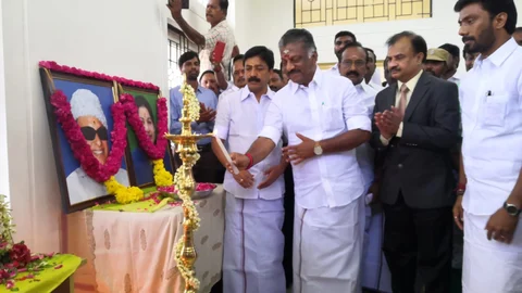 Deputy CM Panneer selvam