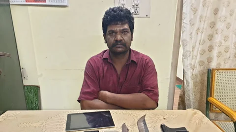 கைது செய்யப்பட்ட கபாலீஸ்வரன்