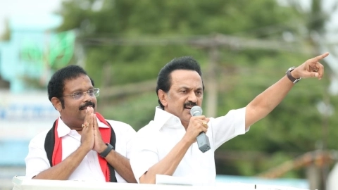 கதிர்ஆனந்த் -ஸ்டாலின்
