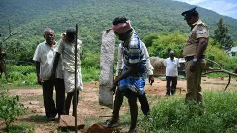 எட்டு வழிச் சாலை பணிகள்
