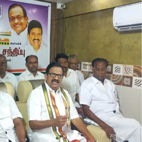 K.S.Azhagiri in press meet