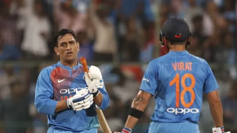Dhoni - Kohli