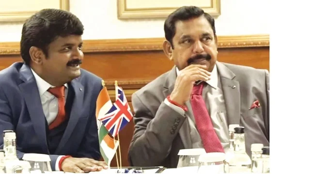 Edappadi K Palaniswami London visit