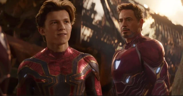 Tom Holland - Robert Downey JR.