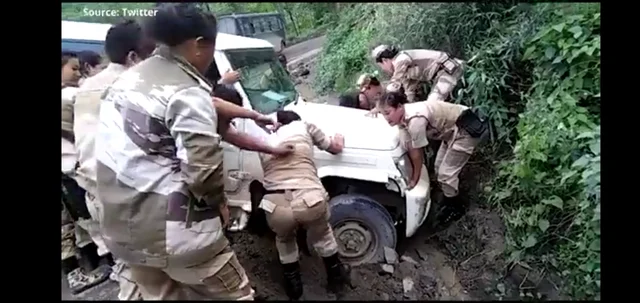Naga women Battalion lifts SUV