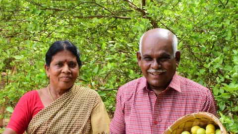 farmer shanmugavel and his wife