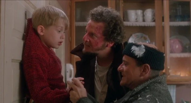 A still from `Home Alone'