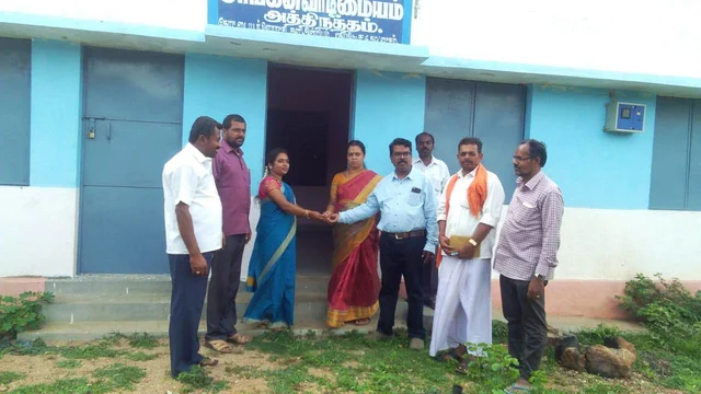 திறக்கப்பட்ட அங்கன்வாடி மையம்