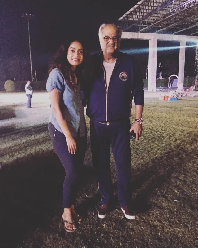Abhirami with Boney Kapoor