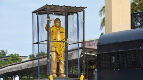 புதிய அம்பேத்கர் சிலை