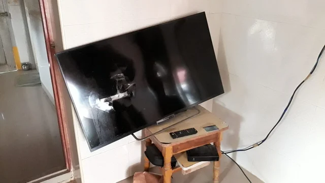 ransacked house