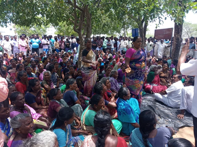 பாலம் கட்ட எதிர்ப்பு தெரிவிக்க கூடிய மக்கள்