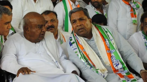 Siddaramaiah - Deve Gowda