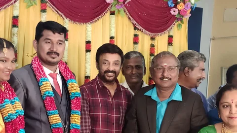வினோதினி திருமணத்தில் மோகன்