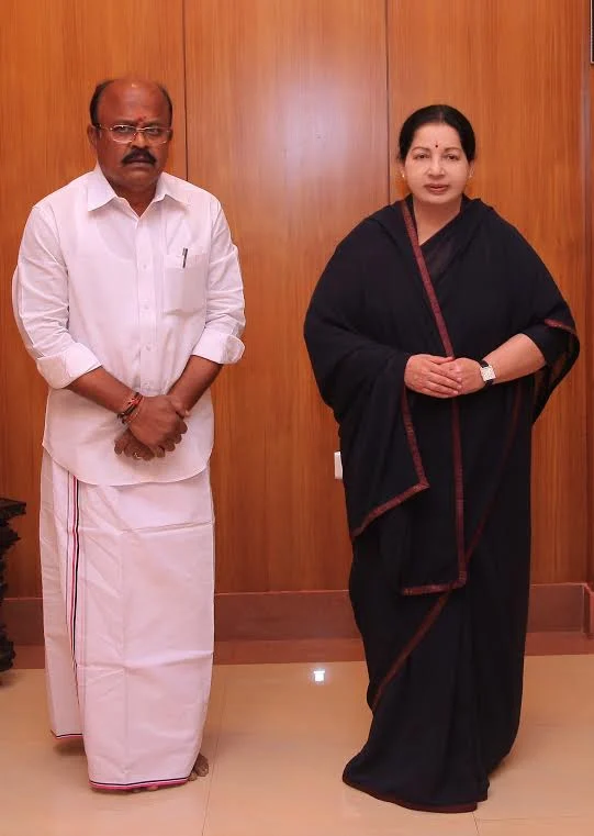 ஜெயலலிதாவுடன் பொள்ளாச்சி ஜெயராமன்