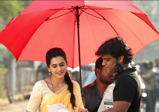 Director Jagan Shakti and Taapsee Pannu