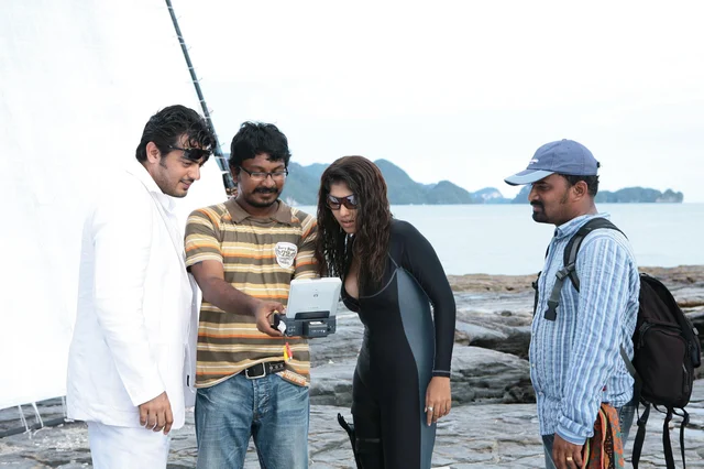 'பில்லா' படப்பிடிப்பில்