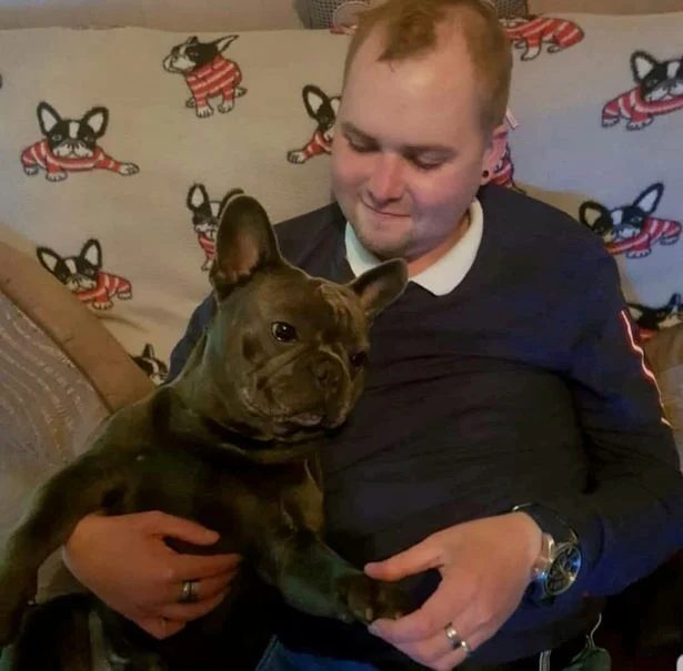 Stuart with dog