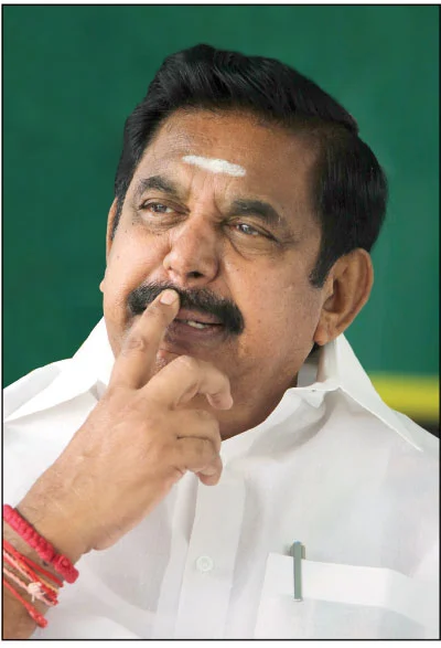 எடப்பாடி பழனிசாமி