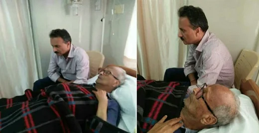 VG Siddhartha with his father
