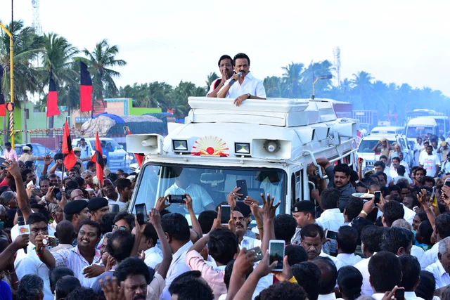 பிரசாரத்தில் ஸ்டாலின்