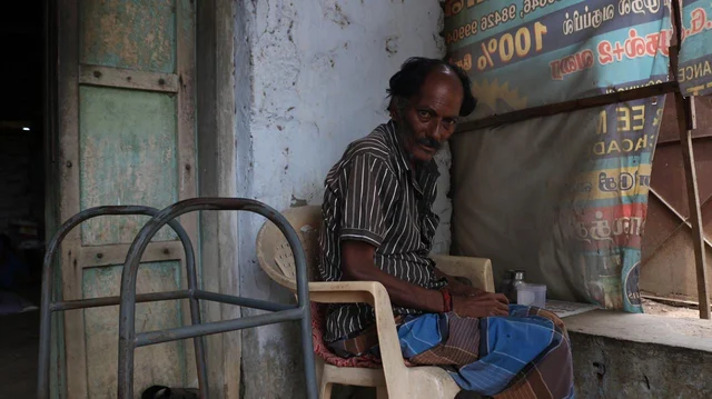 ராமகிருஷ்ணனின் பராமரிப்பில் உள்ள முதியவர்
