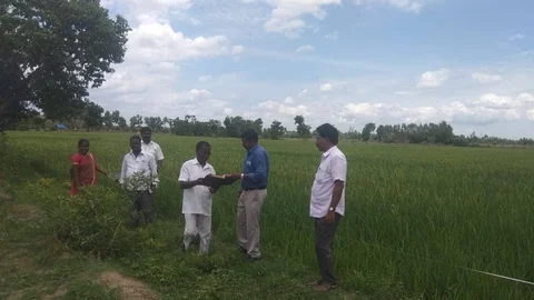 வெட்டுக்குளம் கண்மாய் ஆய்வு