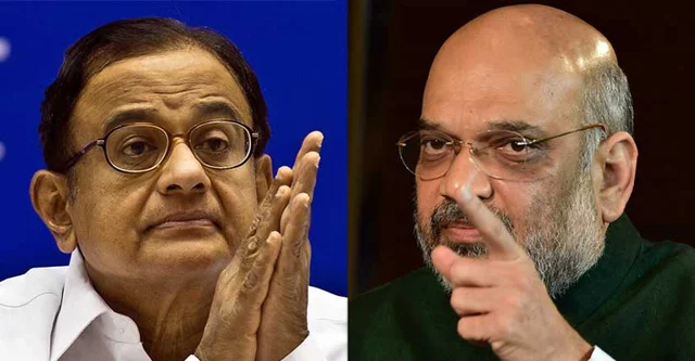 P.Chidambaram - Amit Shah