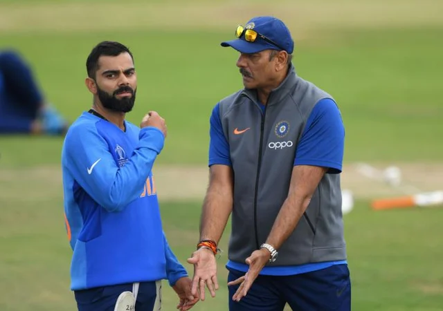 kohli - ravi shastri