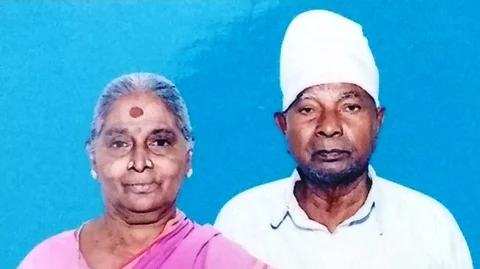 கணவருடன் பார்வதி