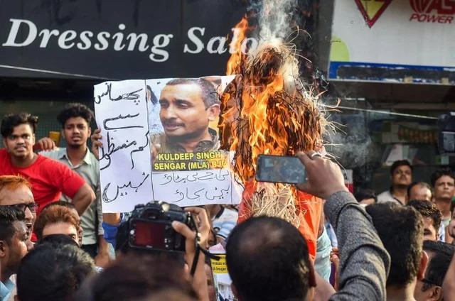 Unnao case - protests