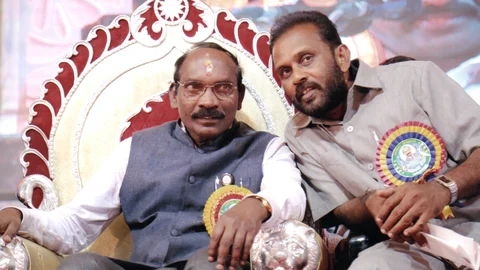ISRO Sivan with Madhan