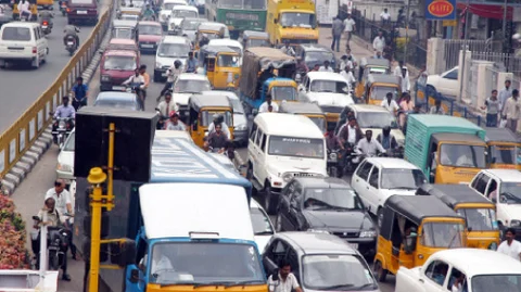 Traffic Jam in Chennai