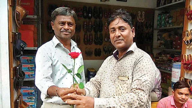 Ashok Parmar and Qutbuddin Ansari