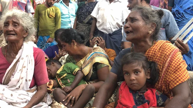 Relatives of fishermen