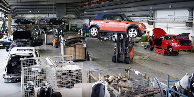 BMW Scrappage centre