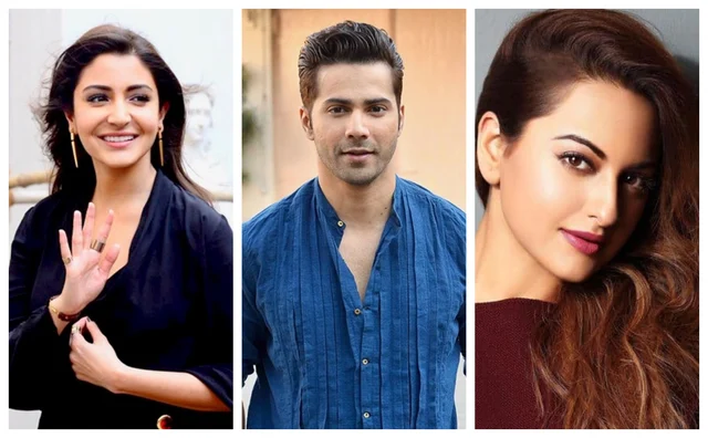 Anushka Sharma, Varun Dawan and Sonakshi Sinha