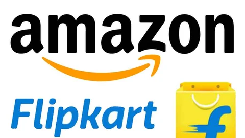 Amazon, Flipkart