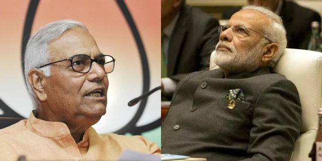 yaswant sinha - modi