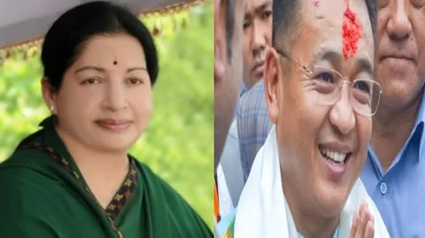 ஜெயலலிதா - பிரேம் சிங் தமங்