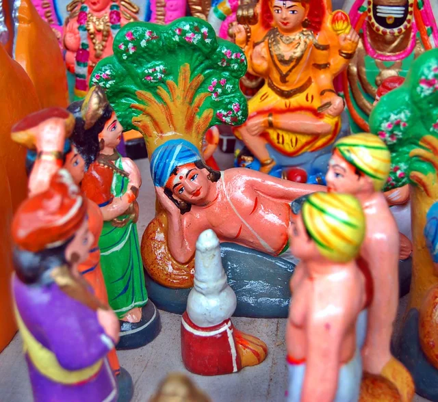 கிருஷ்ண லீலை கொலு பொம்மைகள்