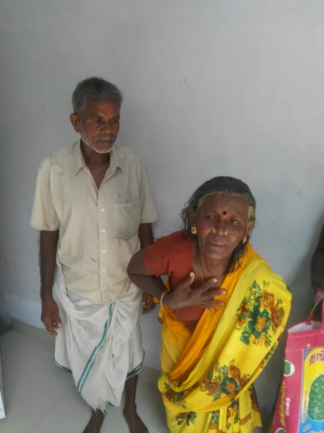 மனைவியுடன் பெரியதம்பி
