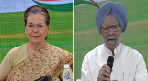 Sonia Gandhi - Manmohan Singh