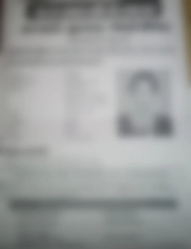 வினிதா காணவில்லை என போஸ்டர்