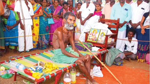 ‘ஜீவசமாதி’ சாமியார்